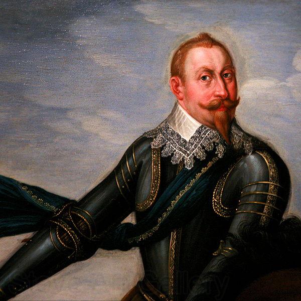Johann Walter Gustavus Adolphus of Sweden at the Battle of Breitenfeld Norge oil painting art